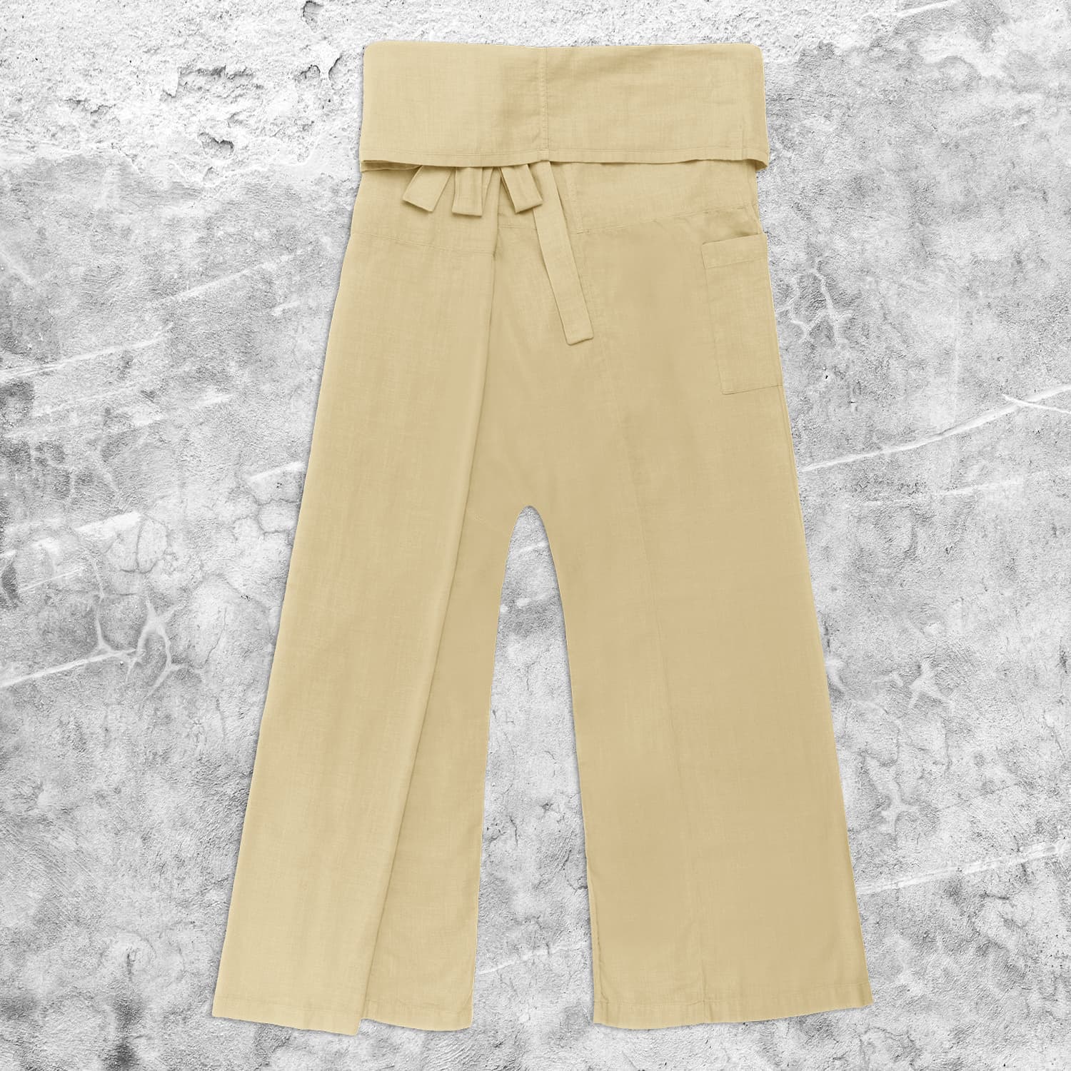 Boon Pants Women Simple Gauze Cotton Mellow Yellow - S048 – n°74 E