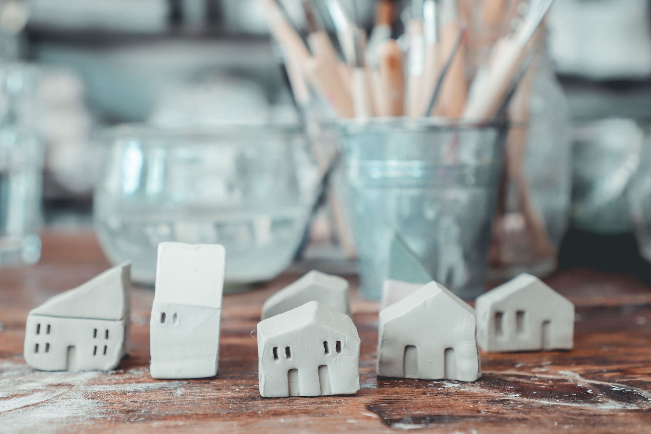 Ceramic Tiny Houses