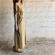 Mellina Dress - Women - HS Habotai Silk 40 - S050 Antique Bronze