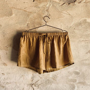 Noa Shorts - Women - HS Habotai Silk 40 - S050 Antique Bronze