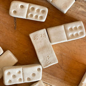 Ceramic Domino Game - S000 Natural