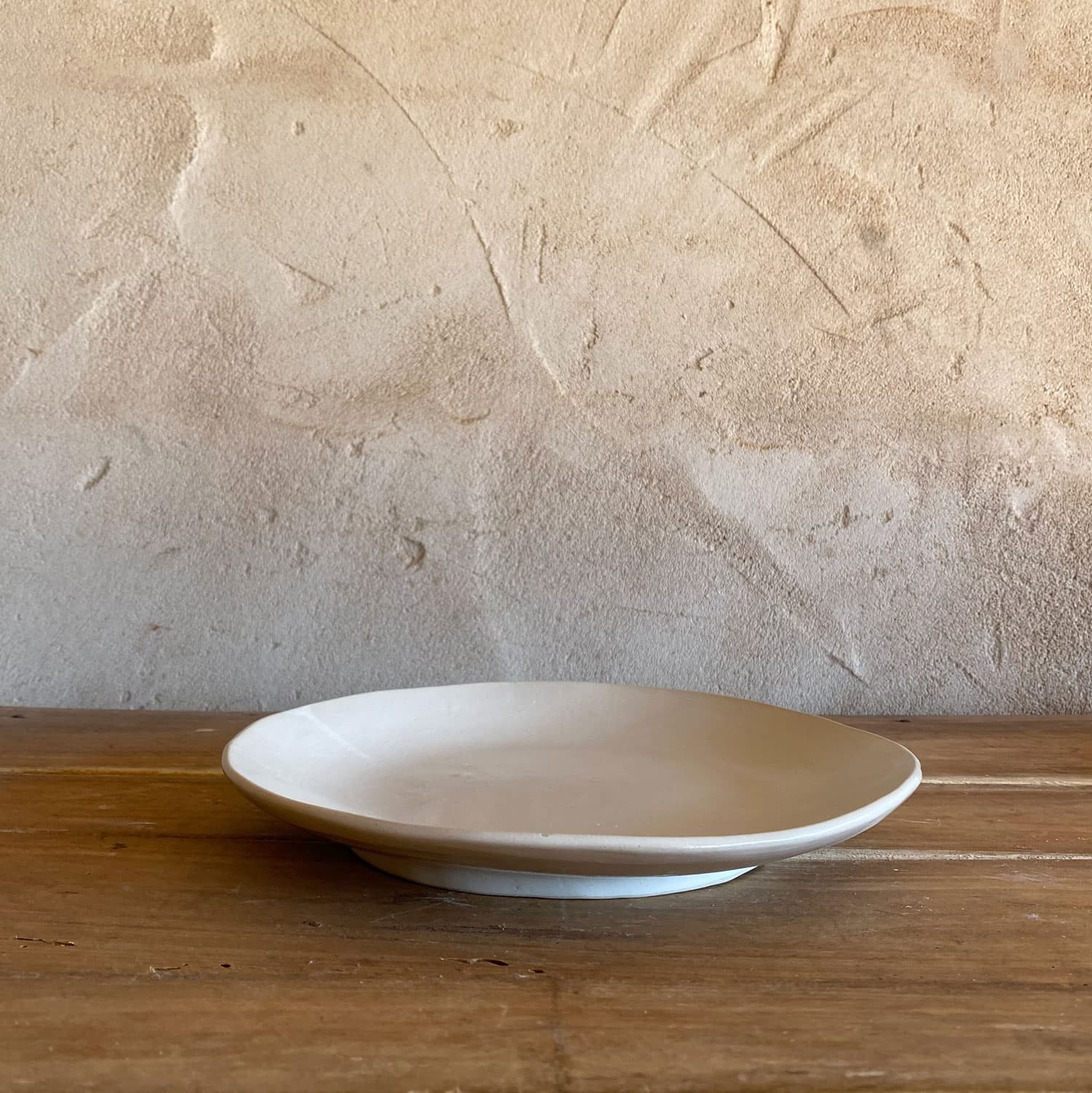 Ceramic Plate - S000 Natural