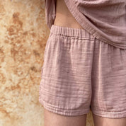 Elka Short Pants - Women - DS Double Saloo - S007 Dusty Pink