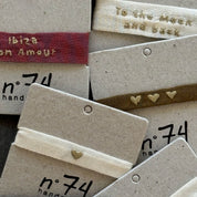 Embroidered Bracelet Love - S000 Natural