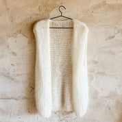 Francy Gilet - Women - MO Mohair - S000 Natural