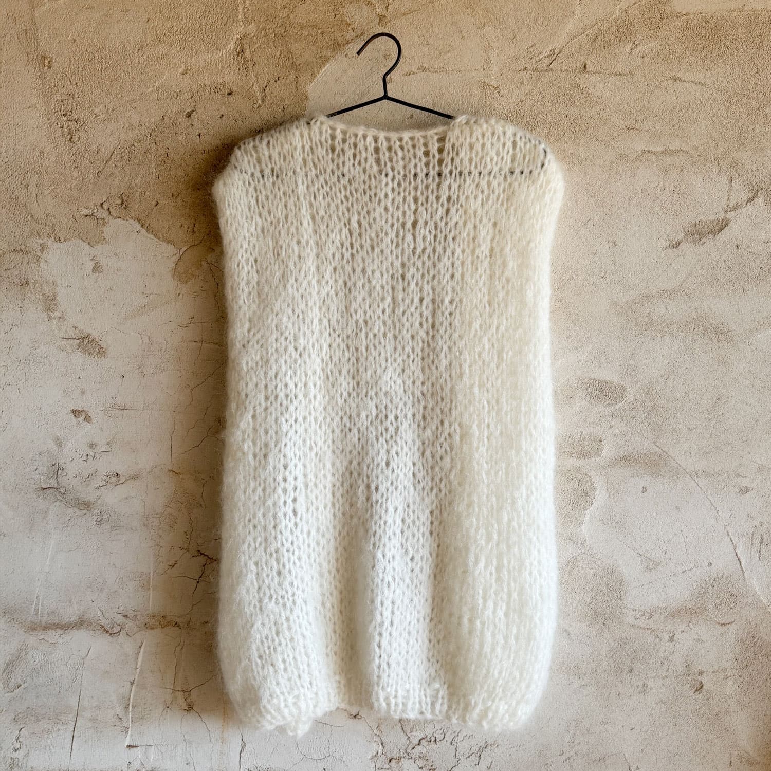 Francy Gilet - Women - MO Mohair - S000 Natural