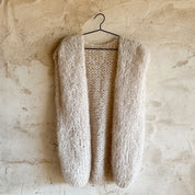 Francy Gilet - Women - MO Mohair - S018 Powder