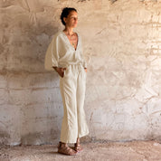 Nahuel Jumpsuit - Women - HS Habotai Silk 40 - S000 Natural