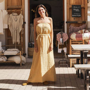 Sienna Long Dress - Women - DS Double Saloo - S048 Mellow Yellow