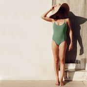 Natalie One Piece Swimsuit - Women - SE Sensitive Elastane - S049 Sage Green