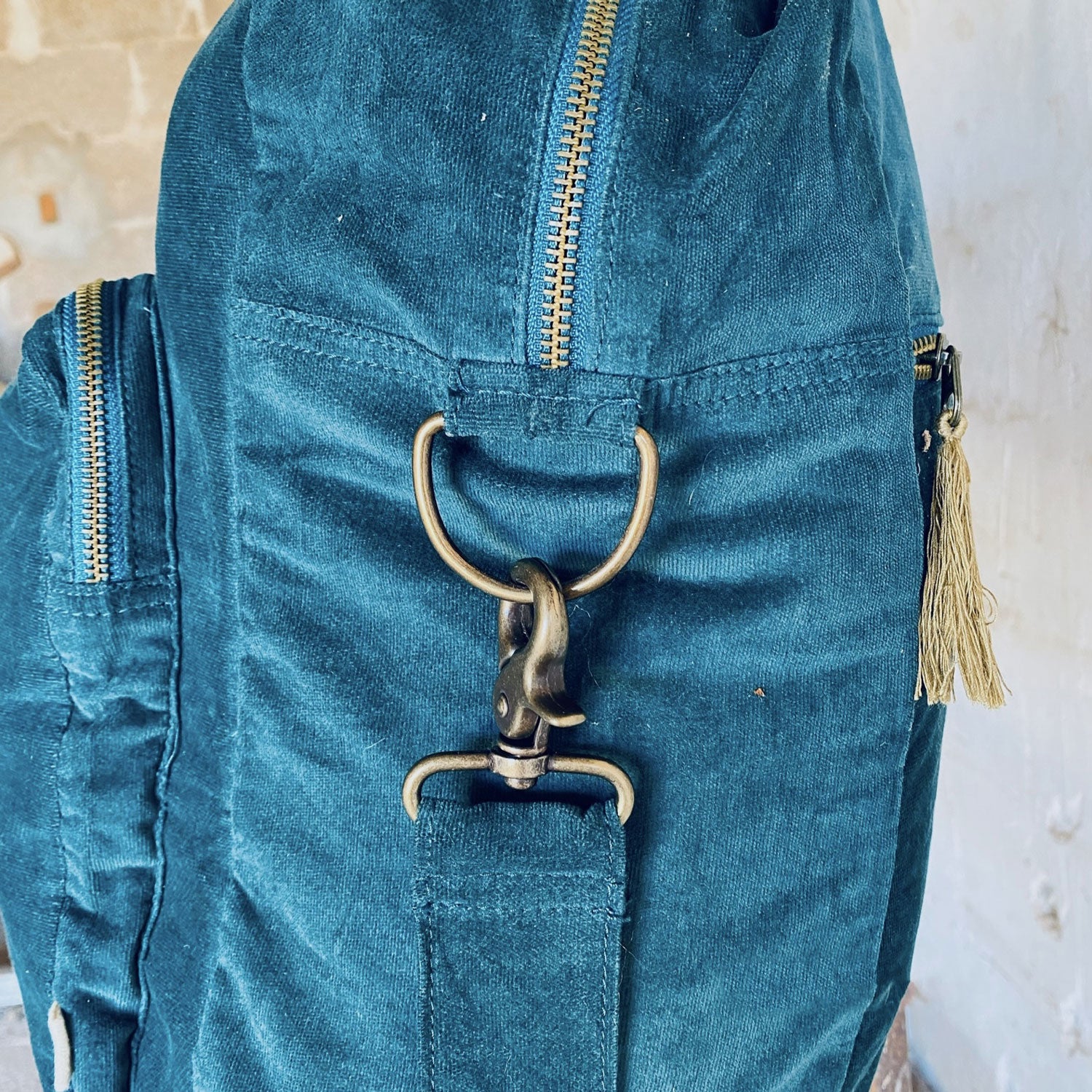 Weekend Multi Bag - WV Woven Velvet - S022 Teal Blue